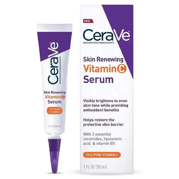 CeraVe Skin Renewing Vitamin C Serum  سيروم سكين رينيوينغ فيتامين C من CeraVe